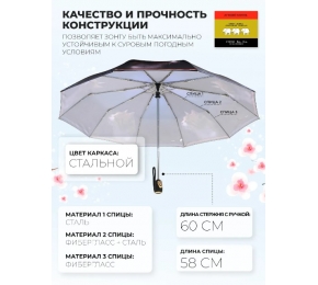 Женский зонт Три слона L3102-6