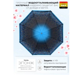 Зонт Три слона L4801-10 карманный