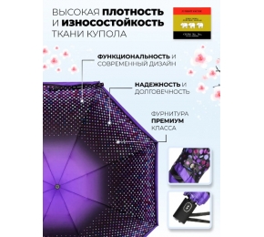 Зонт Три слона L4801-6 карманный