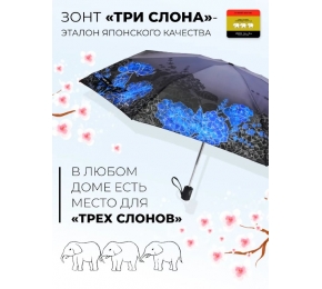 Зонт Три слона L4801-3 карманный