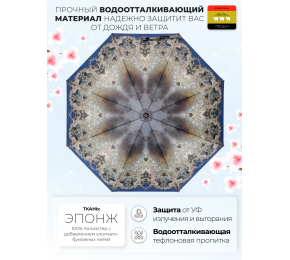 Женский зонт Три слона L3887-12