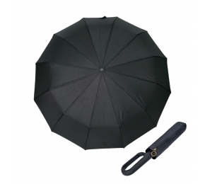 Складной зонт RS RS12KB (черный) 12 спиц