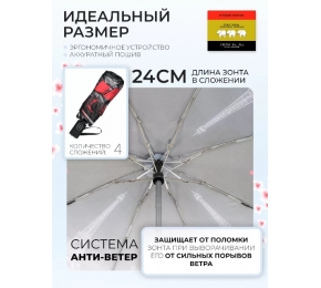 Зонт Три слона L4835-4 карманный