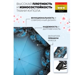 Зонт Три слона L4801-5 карманный