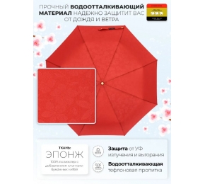 Зонт Три слона 106-1 "Набивной рисунок "