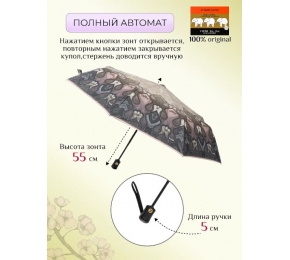 Женский зонт Три слона L3887-8
