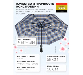 Зонт женский Три слона L3803-4