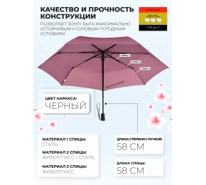 Женский зонт Три слона L3765-2