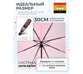 Женский зонт Три слона L3837-3