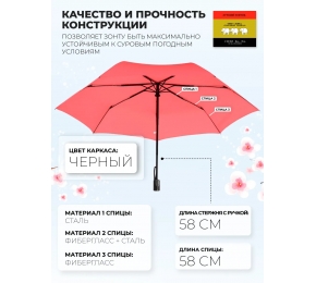 Женский зонт Три слона L3765-4