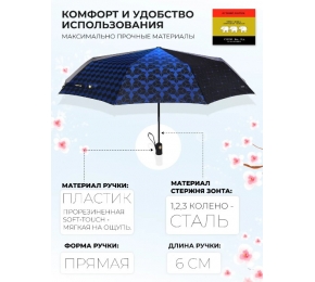 Женский зонт Три слона L3995-9