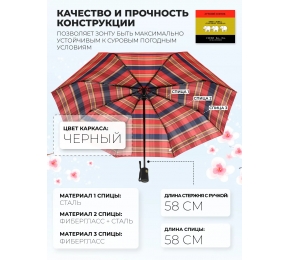 Зонт женский Три слона L3803-1