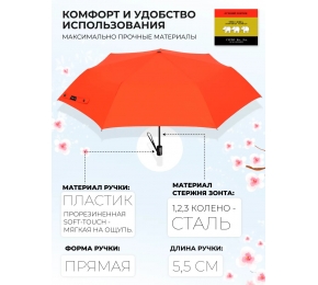Женский зонт Три слона L3765-8